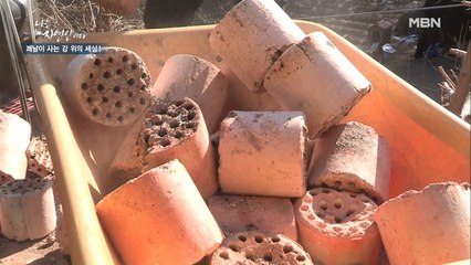 자연인만의 일석이조 연탄재 활용법! 밭에도 좋고 스트레스 해소도 되고~!