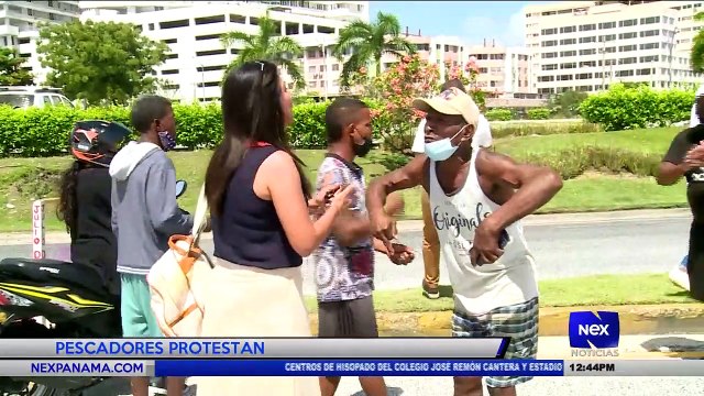 Pescadores protestan - Nex Noticias