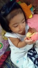 Eating Apple