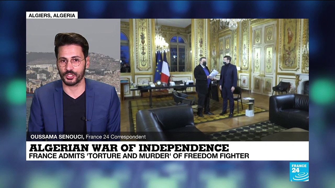 Algerian war of independence: France admits 'torture and murder' of freedom fighter