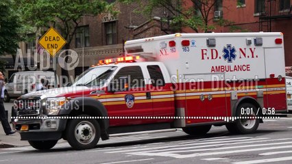 Ambulance Siren Distant - Sound Effect