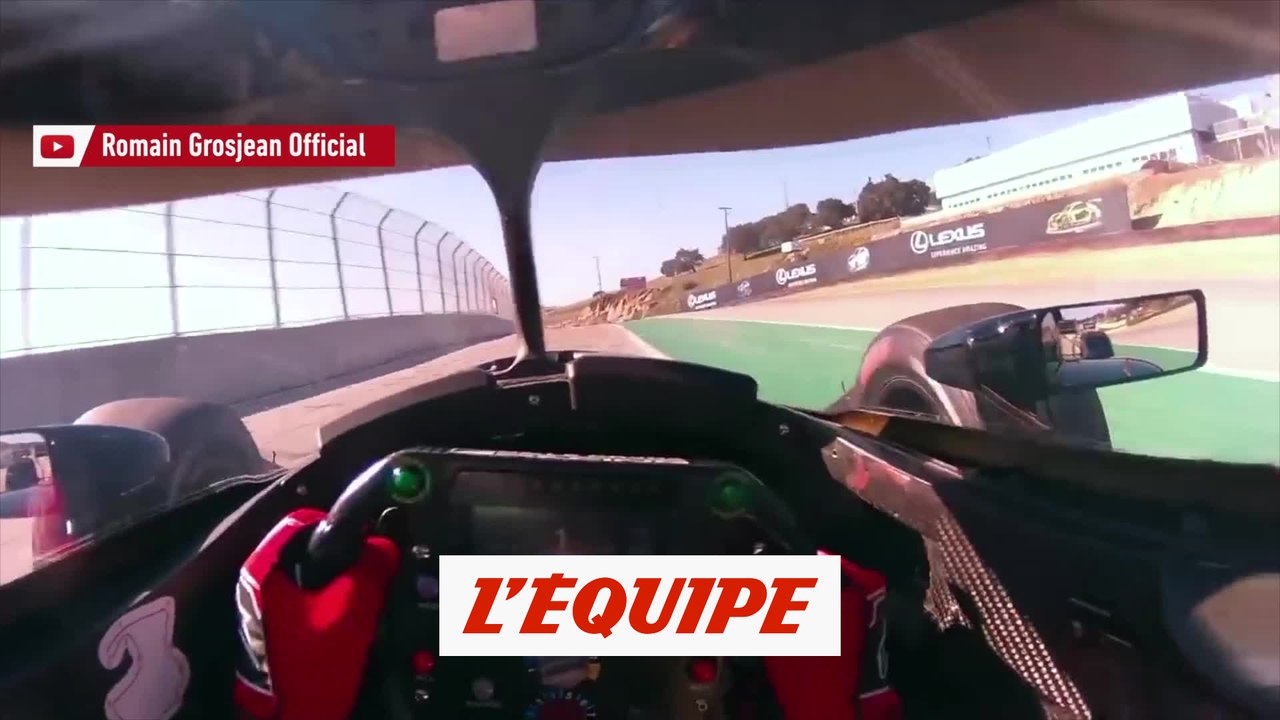 En caméra embarquée avec Romain Grosjean - Auto - Indycar