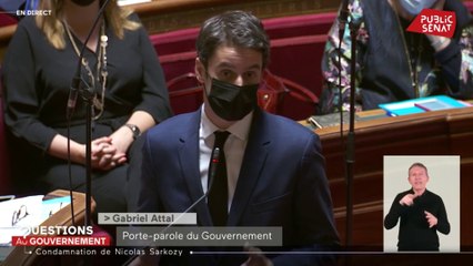 Darmanin a « tout à fait » le « droit » d’avoir des « des mots amicaux » pour Sarkozy, selon Attal