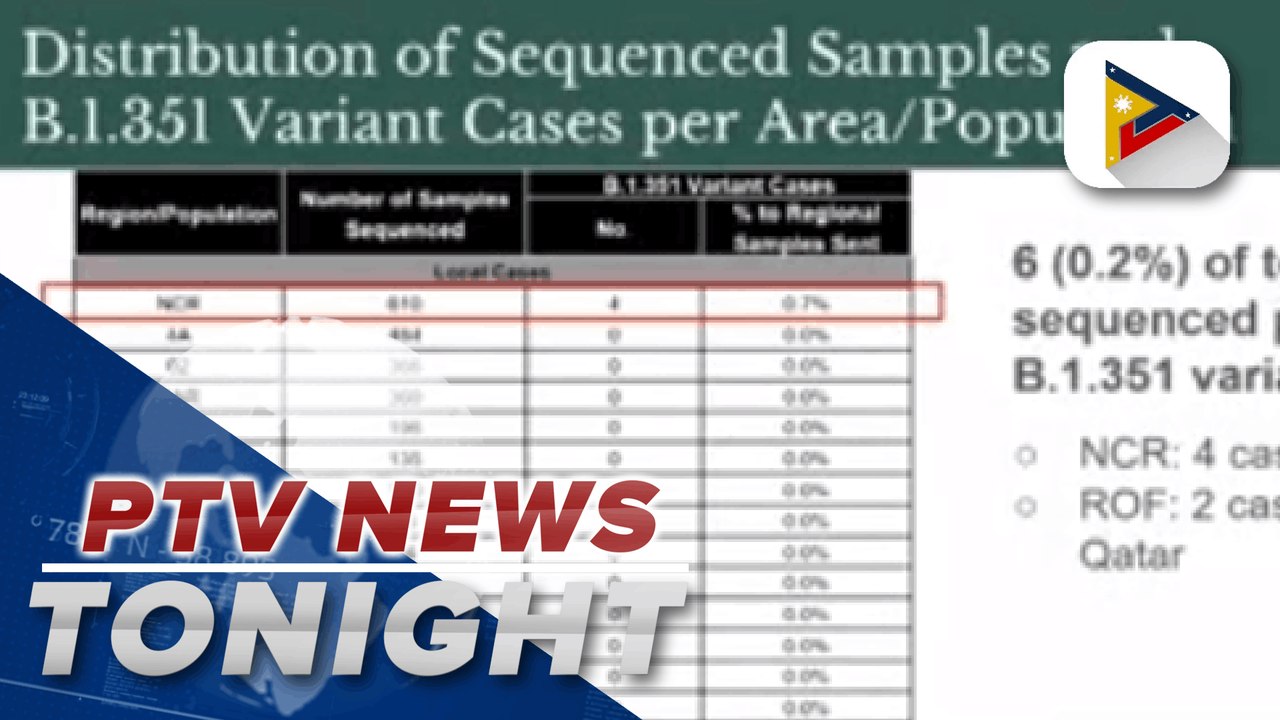 One more Pasay City resident tests positive for South African variant