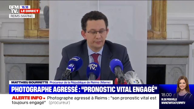 Photographe agressé à Reims: le suspect avait déjà été condamné à 8 reprises entre 2018 et 2019 , selon le procureur