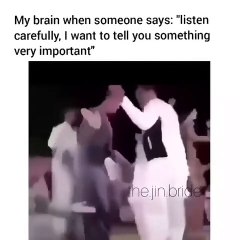 how's brain reaction after listening