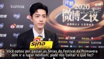 [PT SUB] Entrevista de Xiao Zhan para Sina no Weibo Night 2020