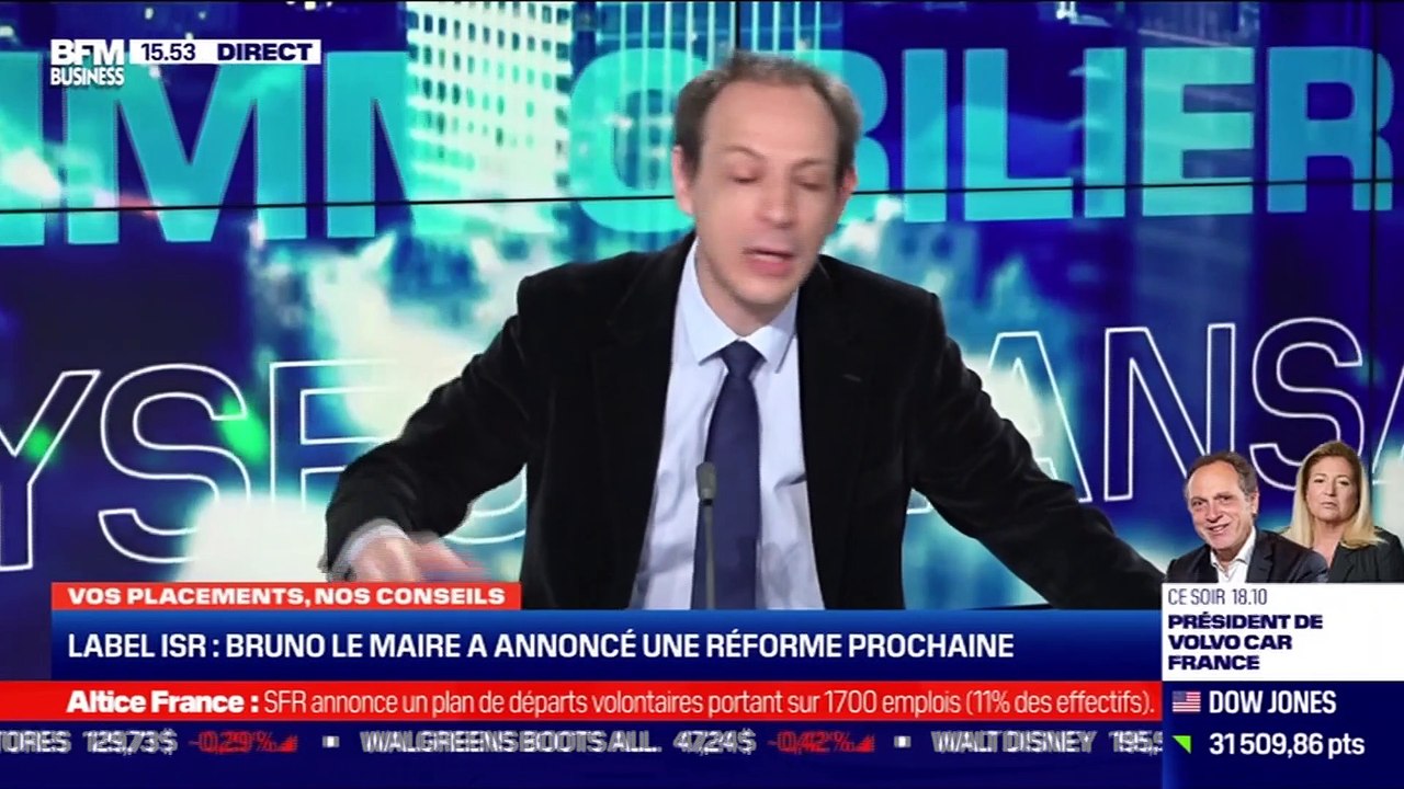 Gilles Petit (journaliste indépendant) : Bruno Le Maire a annoncé une réforme prochaine du label ISR - 03/03