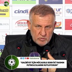 Mesut Bakkal: "Galibiyet için mücadele eden iki takımın futbolcularını kutluyorum"