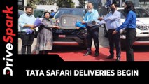 Tata Safari Deliveries Begin | Mega-Delivery Event With 100 Customers In Delhi-NCR | Details