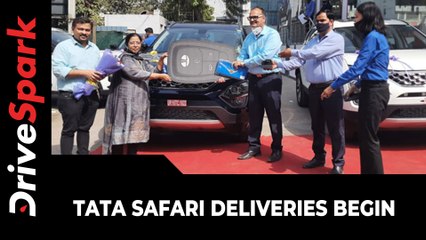 Tata Safari Deliveries Begin | Mega-Delivery Event With 100 Customers In Delhi-NCR | Details