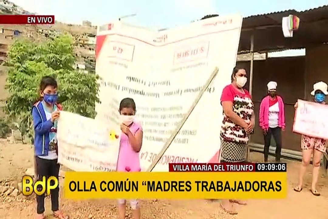 Olla común “Madres Trabajadoras” de VES se encuentran en total abandono