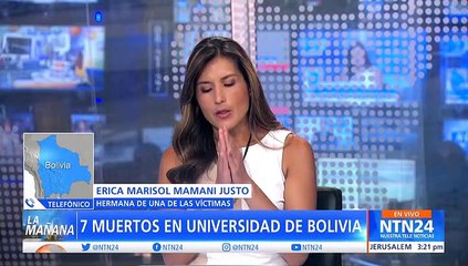 Siete estudiantes murieron al caer del cuarto piso en universidad boliviana