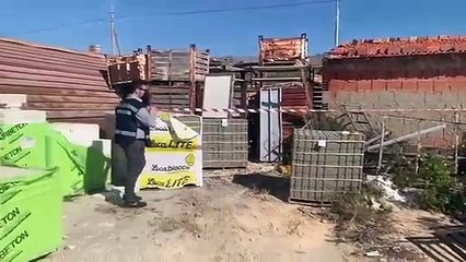 Sciacca (AG) - Sequestrata area demaniale marittima occupata da impresa edile (03.03.21)