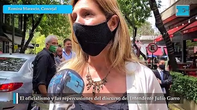 El oficialismo y las repercusiones del discurso del intendente Julio Garro