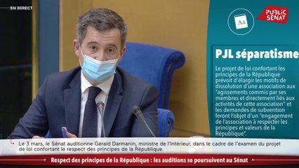 PJL Séparatisme : G. Darmanin veut procéder au contrôle "des 89 lieux de culte séparatistes"