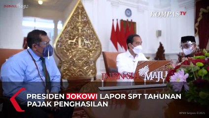 Jokowi Lapor SPT Tahunan