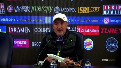 İSTANBUL - Medipol Başakşehir - Konyaspor maçının ardından - Ersan Parlatan