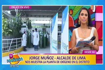 Jorge Muñoz nos muestra cómo opera la planta de oxígeno gratuito en SJL