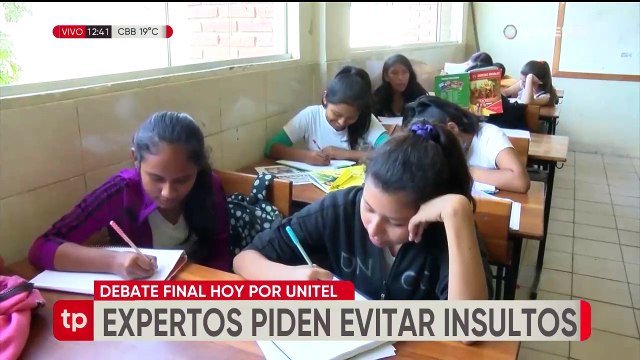 Expertos piden a candidatos centrarse en las propuestas en el Debate Final de Unitel
