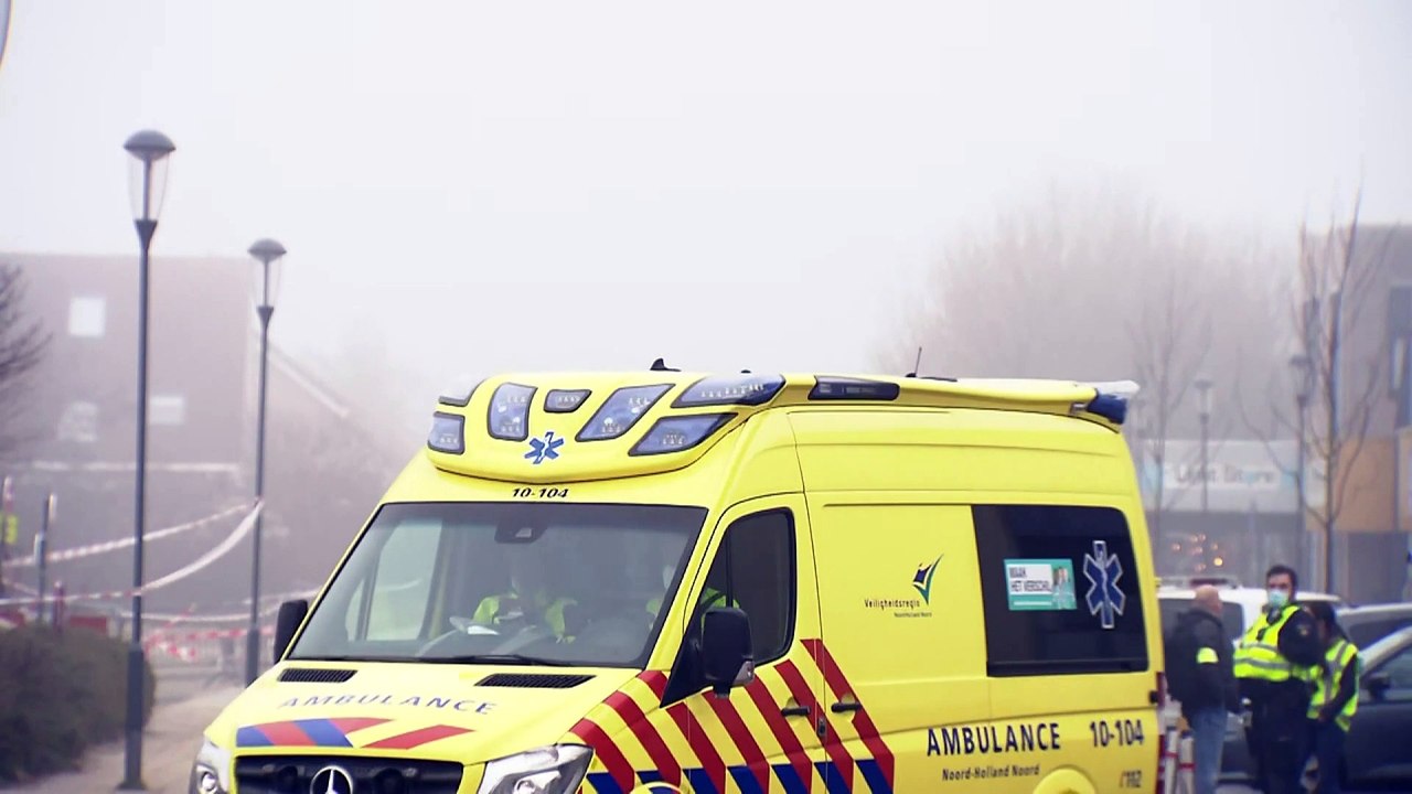 Explosion an corona-testzentrums in bovenkarspel