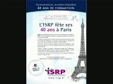 L'ISRP fête ses 40 ans - Hommage de Mme Soubiran