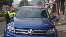 Encuentran vehículo usado para transportar vacunas que había sido robado en Bogotá