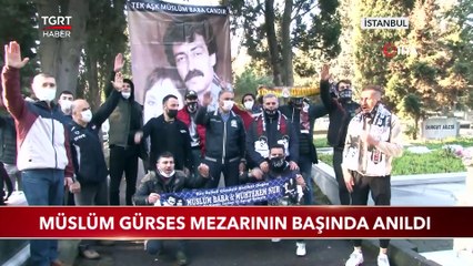 Müslüm Gürses Mezarının Başında Anıldı