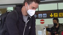 Pau Gasol llega al aeropuerto del Prat