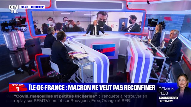 Story 6 : Emmanuel Macron ne veut pas reconfiner l'Île-de-France ce week-end - 03/03
