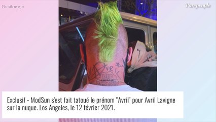 Avril Lavigne en couple : son nouveau boyfriend s'est déjà fait tatouer par amour pour elle !