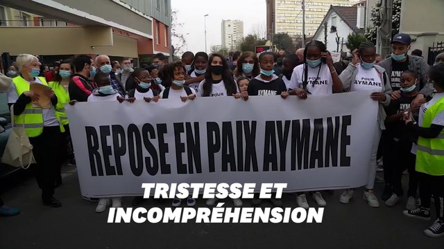 Marche blanche pour Aymane: les habitants de Bondy, entre tristesse et incompréhension