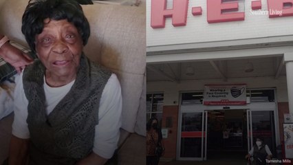 100-Year-Old Woman Surprised with H-E-B Shopping Trip After Receiving Covid-19 Vaccine