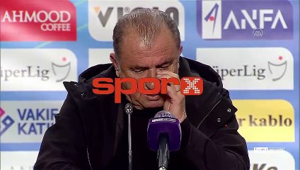 Fatih Terim'in kırmızı yorumu: "Adam dirseğe kafa atıyor"