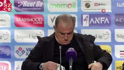 Fatih Terim'den Ankaragücü maçı sonrası olay sözler! 'Cüneyt abisini çağıramaz'