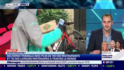 Kevin Mauffrey (Deliveroo France) : Avec sa solution Signature, Deliveroo permet à ses partenaires de bénéficier des services Deliveroo depuis leur propre site Internet - 03/03