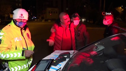 Alkollü araç kullanırken yakalandı, “Alkol alıyorlar” diye şikayet etti