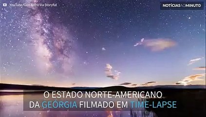 Impressionante time-lapse do estado da Geórgia durante 7 meses