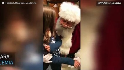 Criança pede que Papai Noel cure sua prima doente