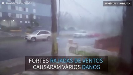 Furacão Maria causa destruição em Porto Rico