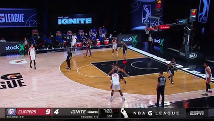 Malik Fitts (19 points) Highlights vs. G League Ignite