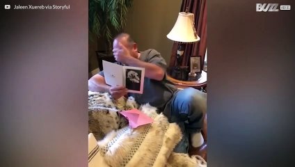 A emoção de receber um 'melhor amigo' de presente