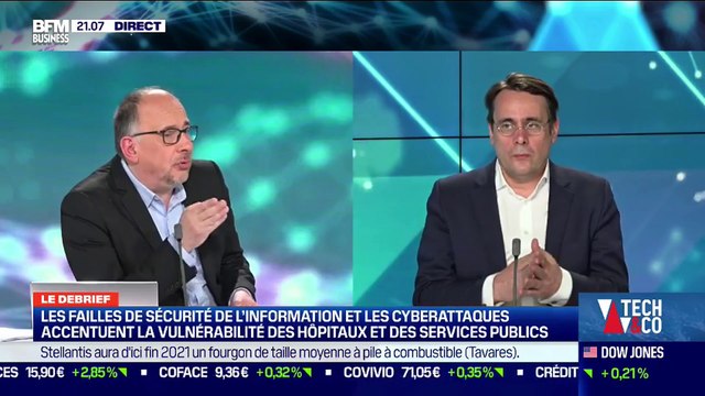 La vulnérabilité des hôpitaux et des services publics, la multiplication des cyberattaques,... Le débrief de l'actu tech du mercredi - 03/03