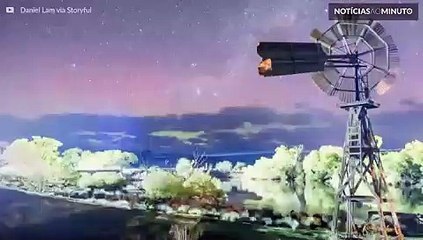 Fascinante Aurora Austral registrada em time-lapse