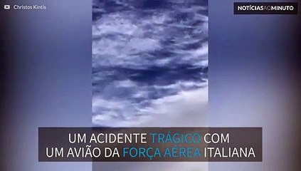 Piloto sofre acidente trágico durante exibição de acrobacias na Italia