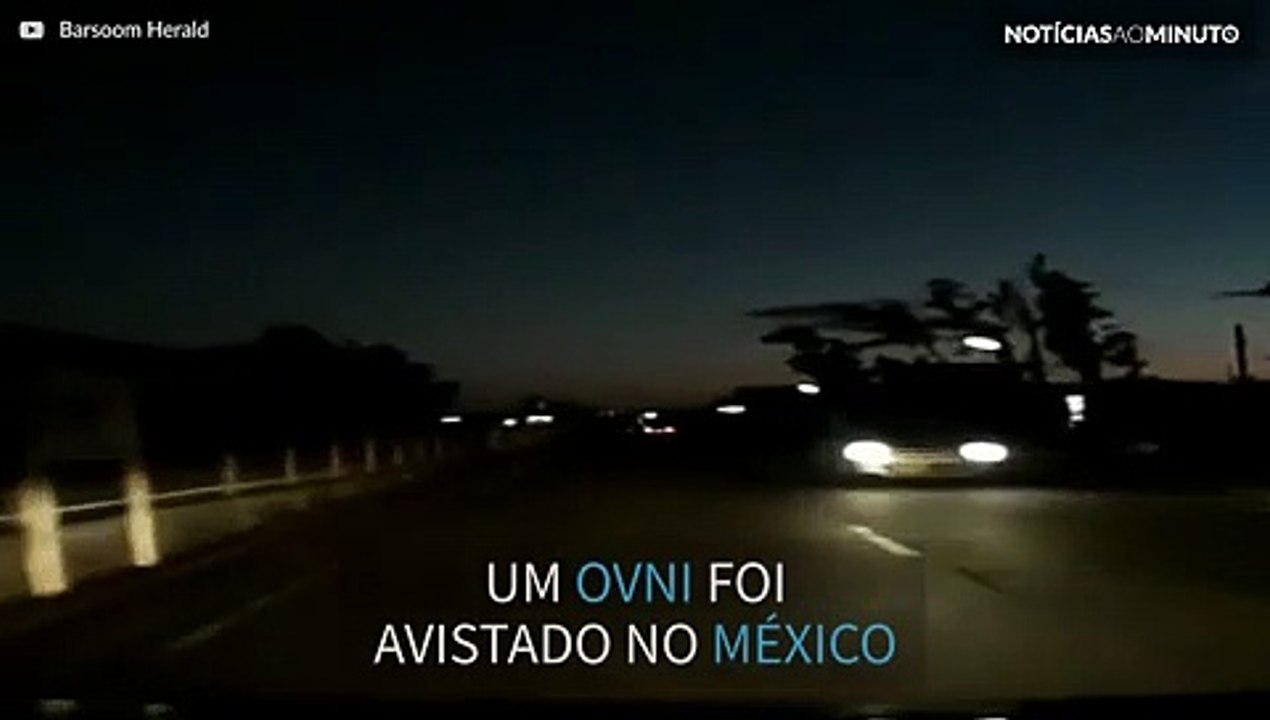 OVNI avistado no México