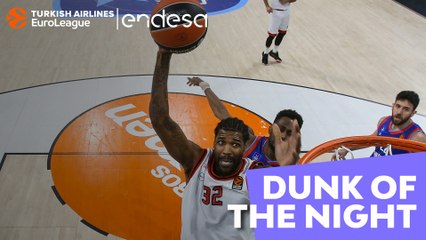 Endesa Dunk of the Night: Octavius Ellis, Olympiacos Piraeus