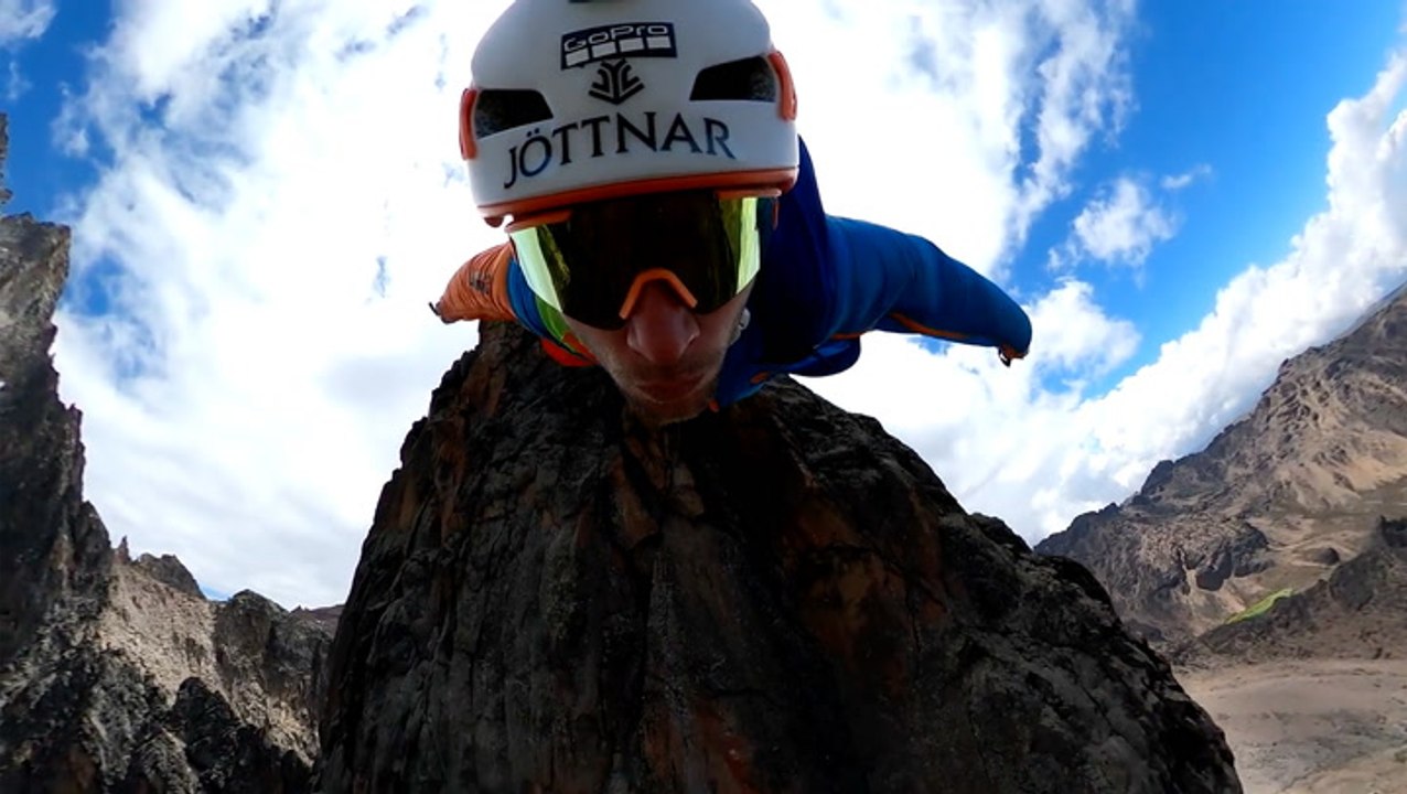 Tim Howell Makes History With First Wingsuit BASE Jump In Kenya