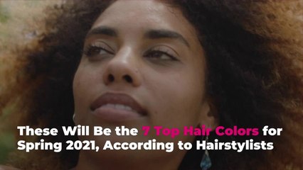 These Will Be the 7 Top Hair Colors for Spring 2021, According to Hairstylists