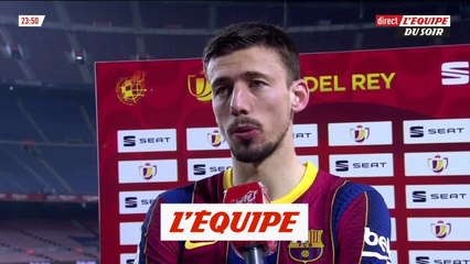 Lenglet : «La soirée parfaite» - Foot - ESP - Coupe du Roi